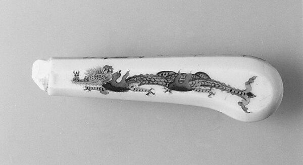 Handle, Meissen Manufactory (German, 1710–present), Hard-paste porcelain, German, Meissen 