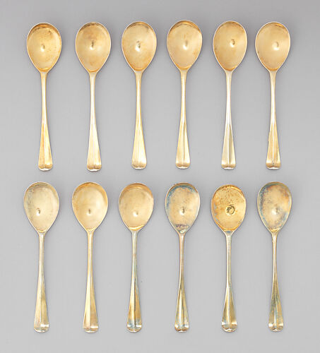 Two dessert spoons