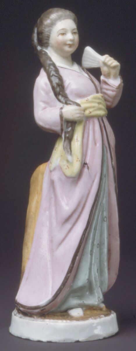 Oriental Woman, Possibly Imperial Porcelain Manufactory, St. Petersburg (Russian, 1744–present), Hard-paste porcelain, Russian, possibly St. Petersburg 