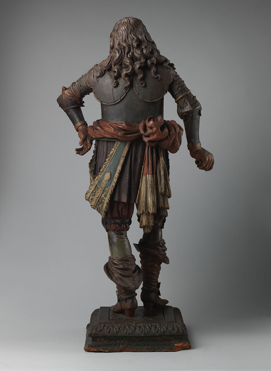 Duke of Hamilton (?), Wood, polychromed and gilded, British