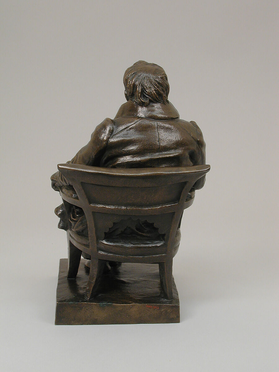 Ludwig Tieck (1773–1853), Pierre Jean David d'Angers (French, Angers 1788–1856 Paris), Bronze, French, after a German, Dresden model