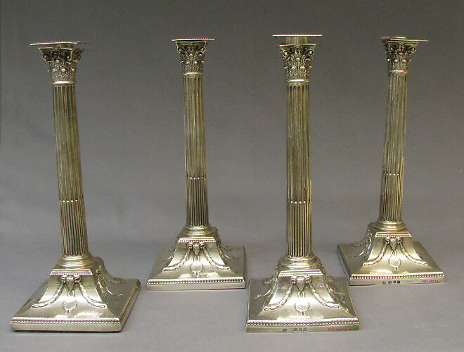 Four candlesticks