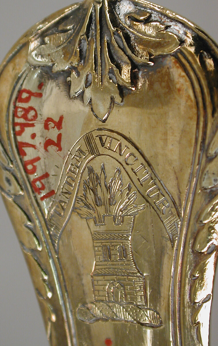 Fork, Silver gilt, French, Paris