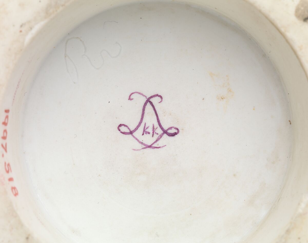 Bowl from the Rambouillet service (Jatte écuelle), Sèvres Manufactory (French, 1740–present), Hard-paste porcelain decorated in polychrome enamels, French, Sèvres