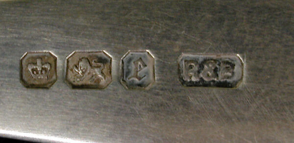 Child's porridge spoon, Roberts and Belk, Silver, British, Sheffield