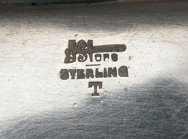 Vase, Arthur J. Stone (1847–1938), silver and gold, American