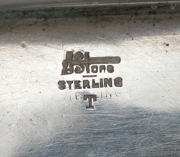 Vase, Arthur J. Stone (1847–1938), silver and gold, American