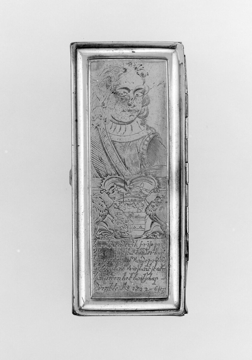 Tobacco box, Copper, Dutch