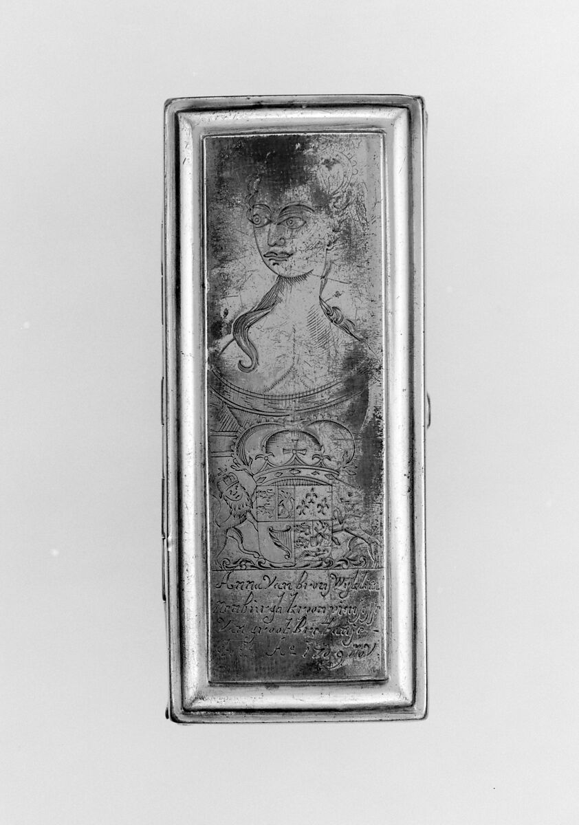 Tobacco box, Copper, Dutch