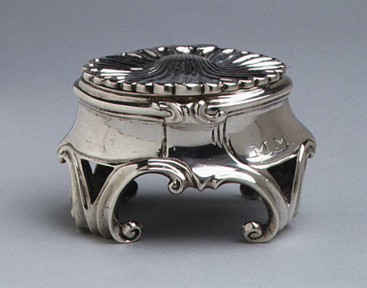 Salt, Probably by R. Eva, Silver, Spanish, Barcelona 