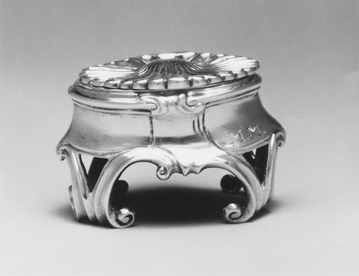 Salt, Probably by R. Eva, Silver, Spanish, Barcelona