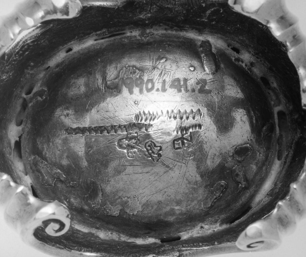 Salt, Probably by R. Eva, Silver, Spanish, Barcelona