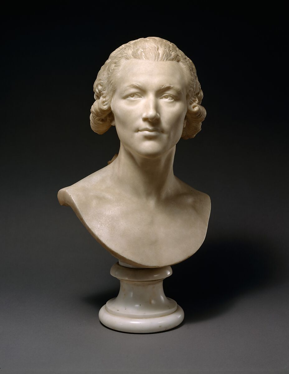 Self Portrait, Philippe Laurent Roland (French, Pont-à-Marc 1746–1816 Paris), Marble, French, Paris 