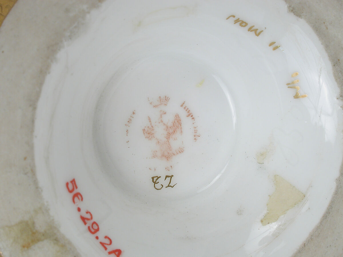 Teapot (théière Asselin), part of Breakfast Service (déjeuner), Sèvres Manufactory (French, 1740–present), Hard-paste porcelain, French, Sèvres