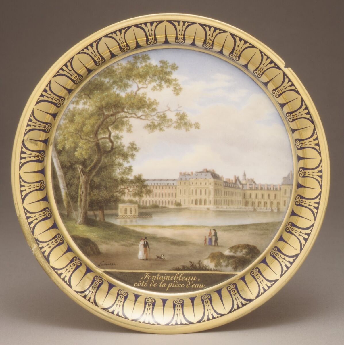 Saucer, Sèvres Manufactory  French, Hard-paste porcelain, French, Sèvres