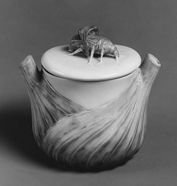 Sugar bowl (part of a service), Sèvres Manufactory (French, 1740–present), Hard-paste porcelain, French, Sèvres 