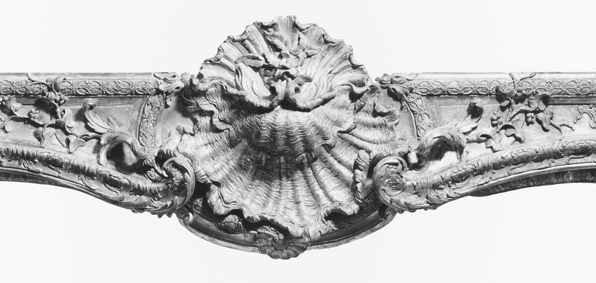 Picture frame (cadre), Design attributed to Juste Aurèle Meissonnier (French, Turin 1695–1750 Paris), Carved and gilded beechwood, French