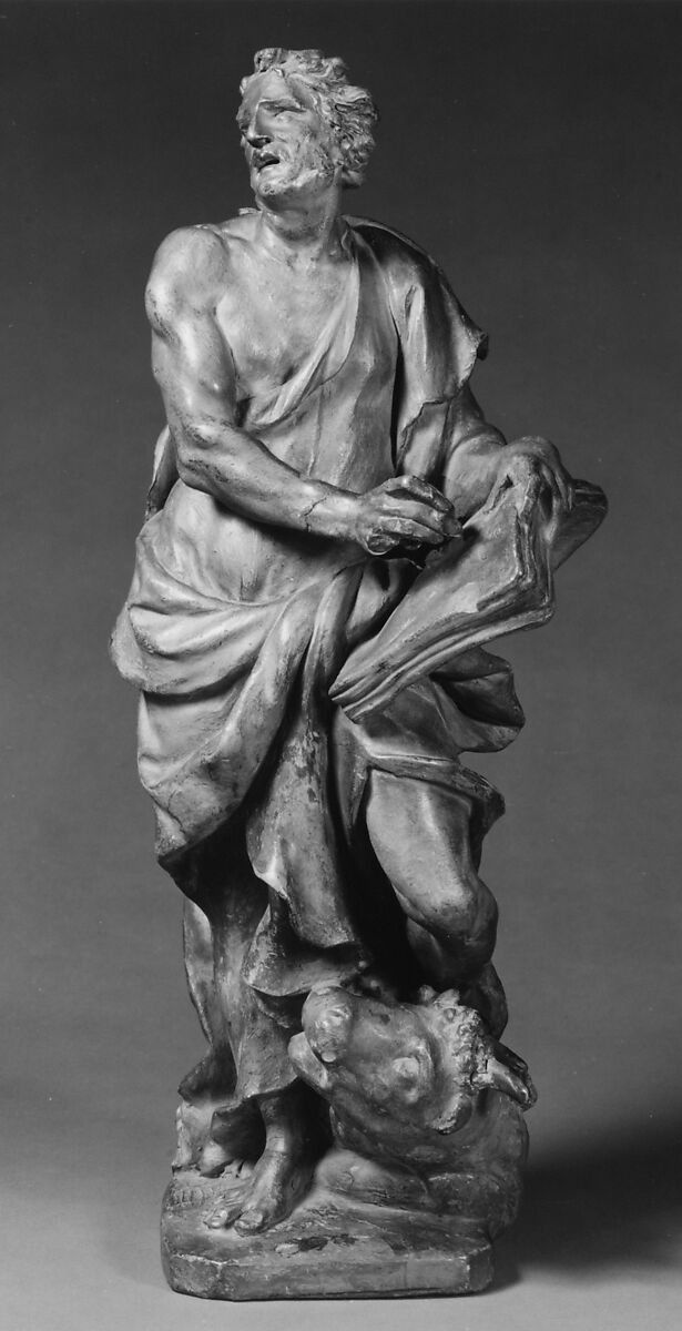 Saint Luke, Terracotta, Flemish 