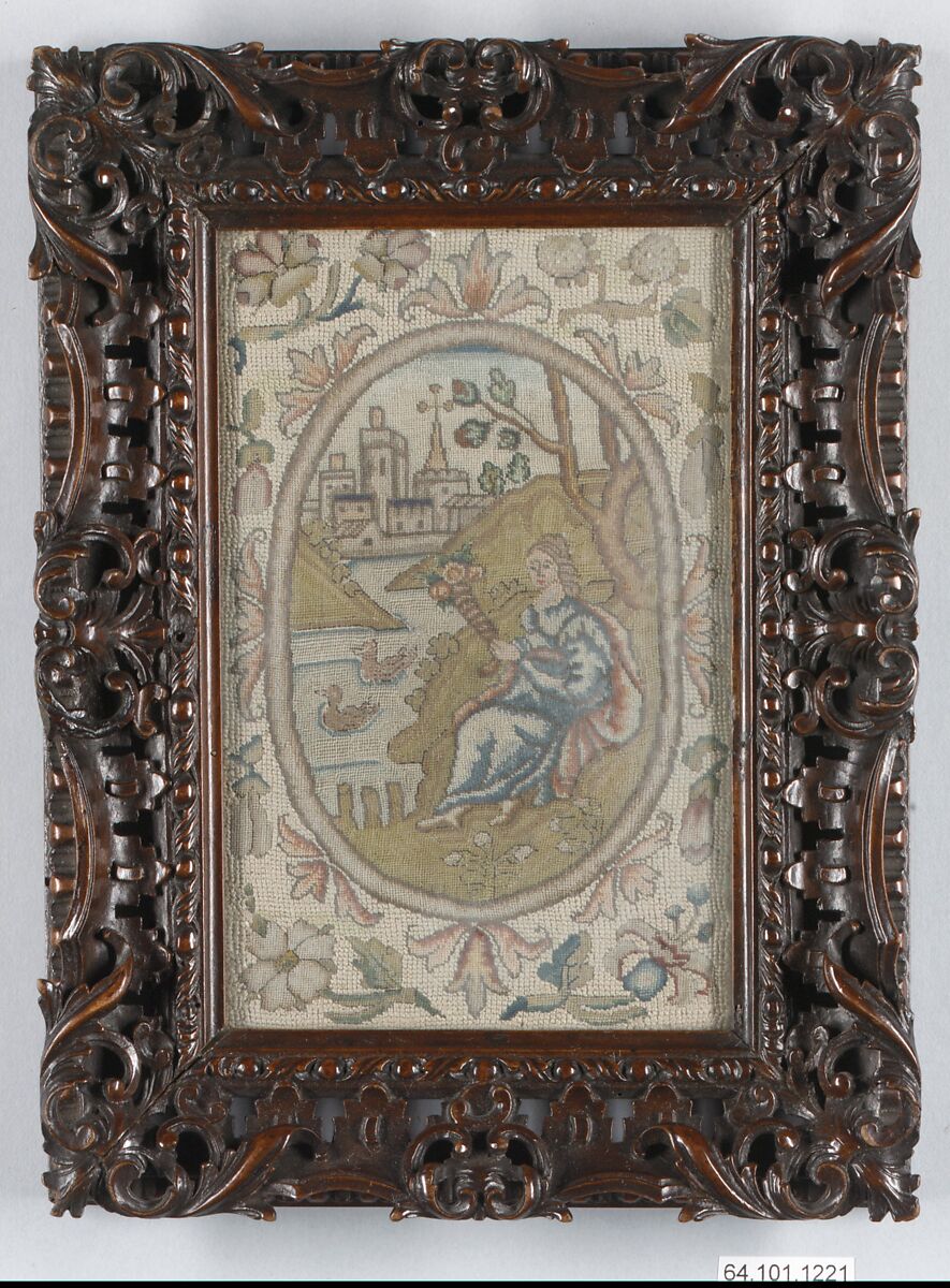 Pair of frames, Mahogany, British