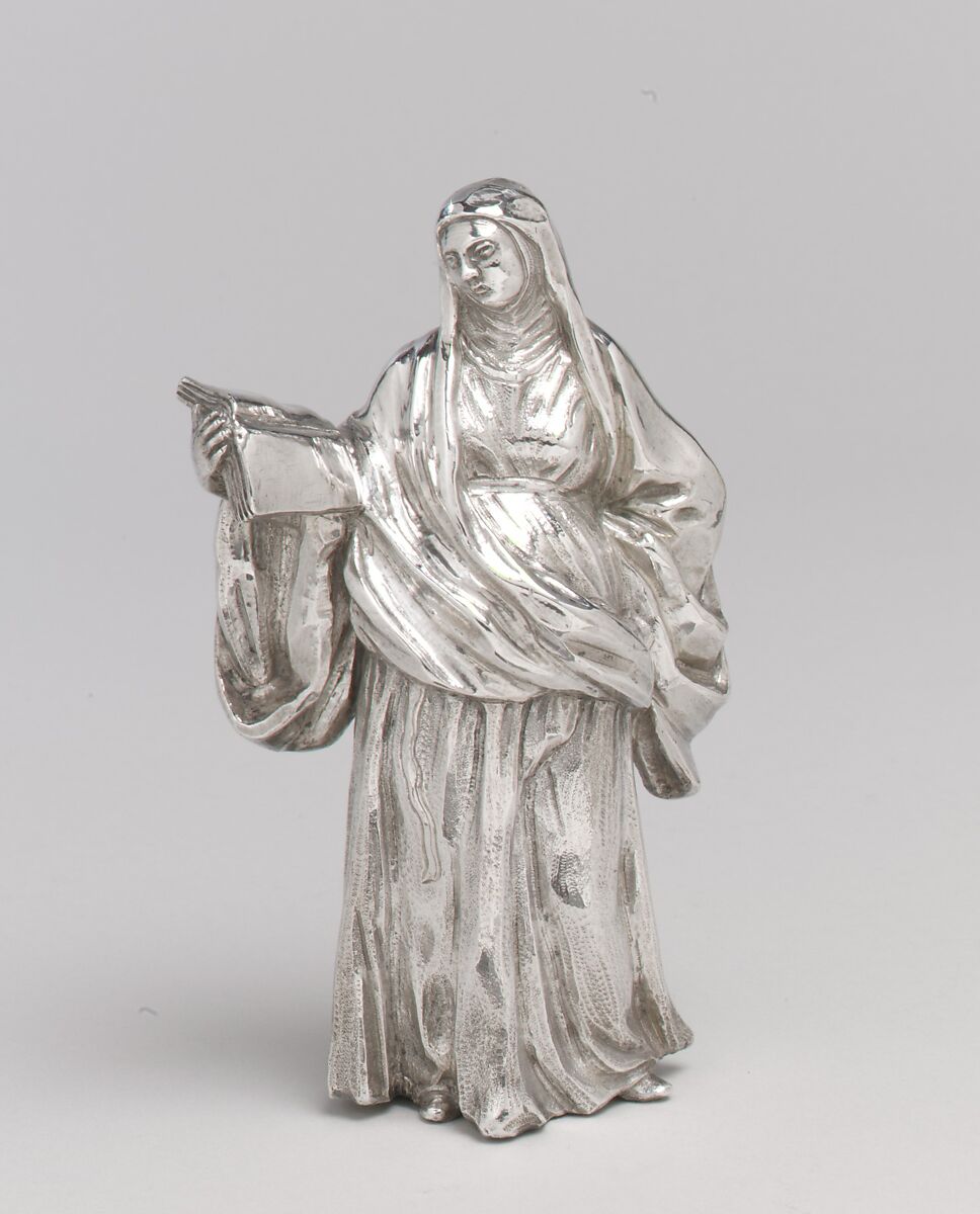 Saint Felicity, After an original by Giacomo Serpotta (1656–1732), Silver, Italian, Palermo 