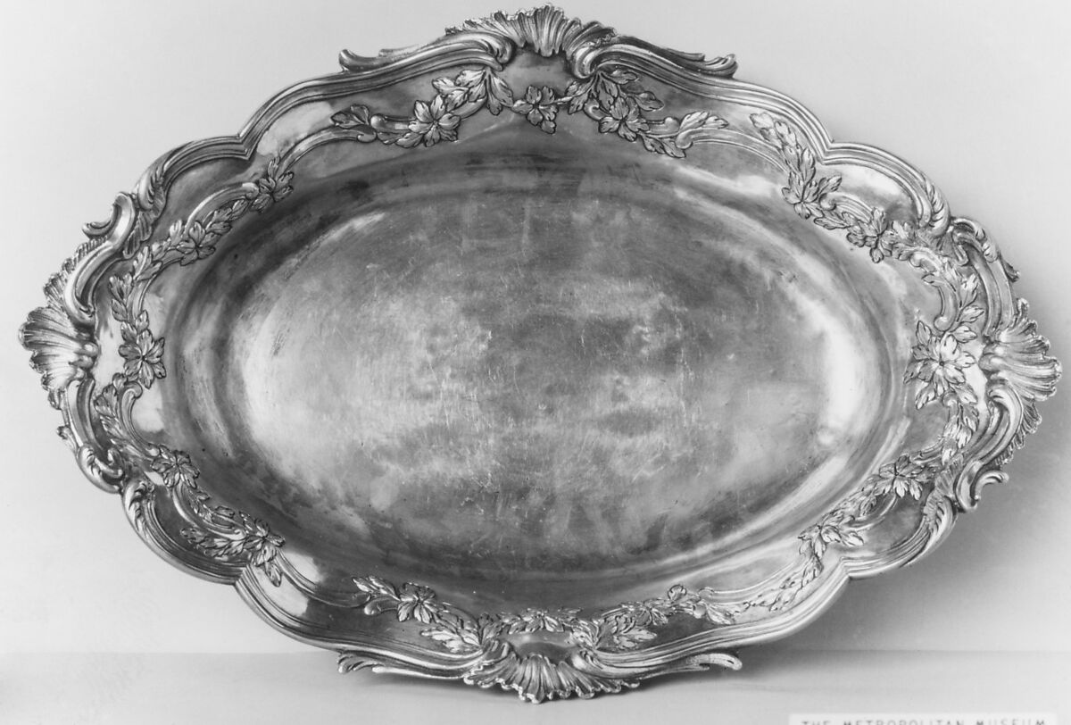 Basin, Barthélemy Samson (master ca. 1760, died 1782), Silver, French, Toulouse 
