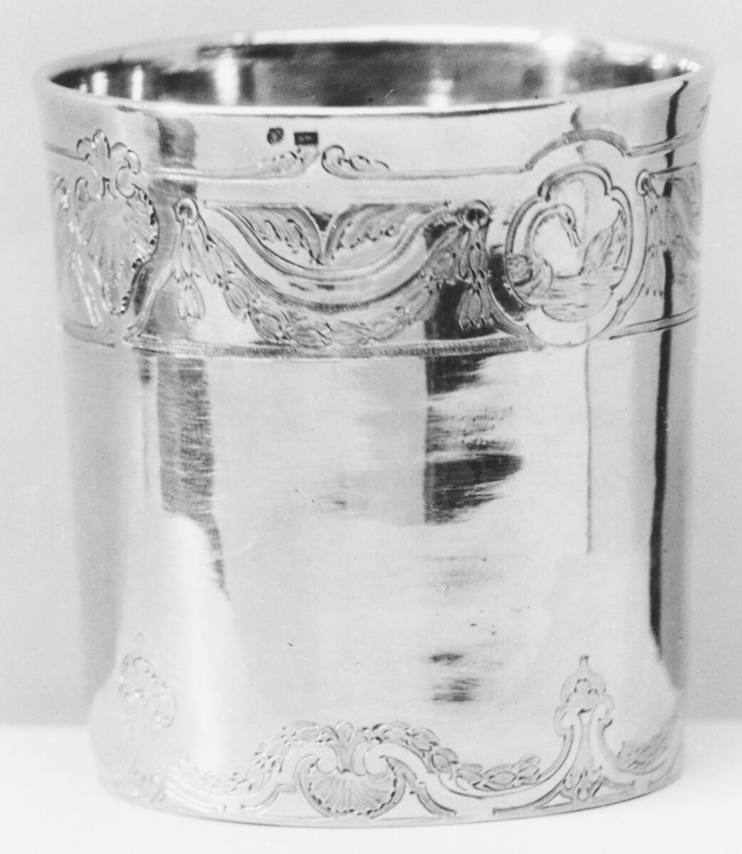 Beaker (Timbale), Silver gilt, French, Paris 