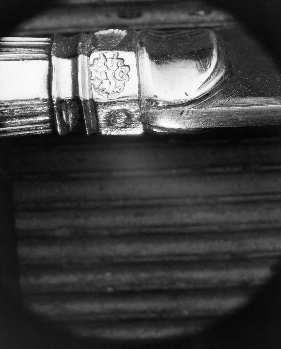 Knife, Nicolas Collier (born 1733, master 1766, recorded 1793), Silver gilt, steel, French, Paris