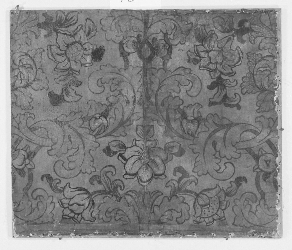 Panels, Leather, mounted on canvas and wooden frames, Italian or Spanish