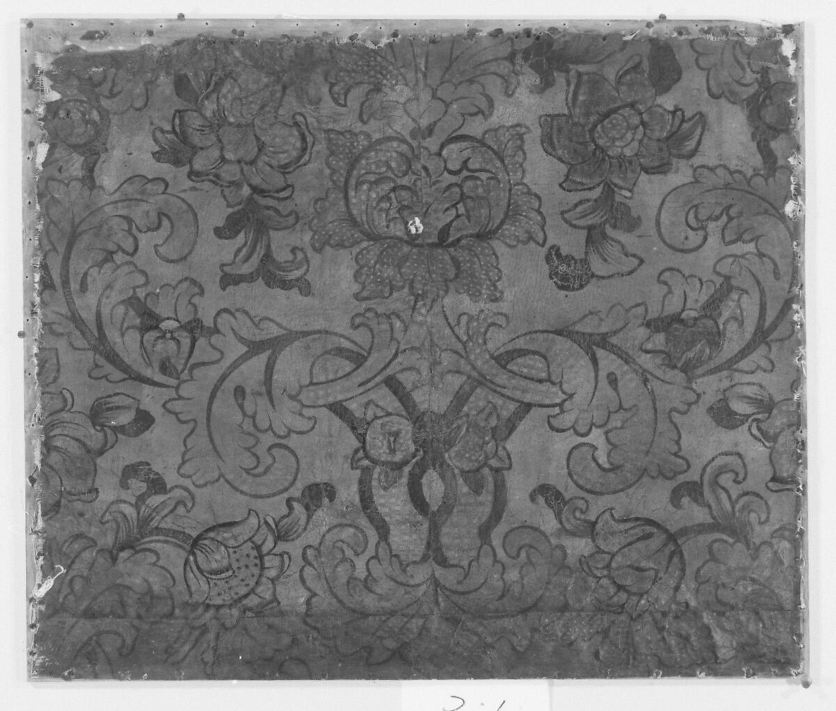 Panels, Leather, mounted on canvas and wooden frames, Italian or Spanish