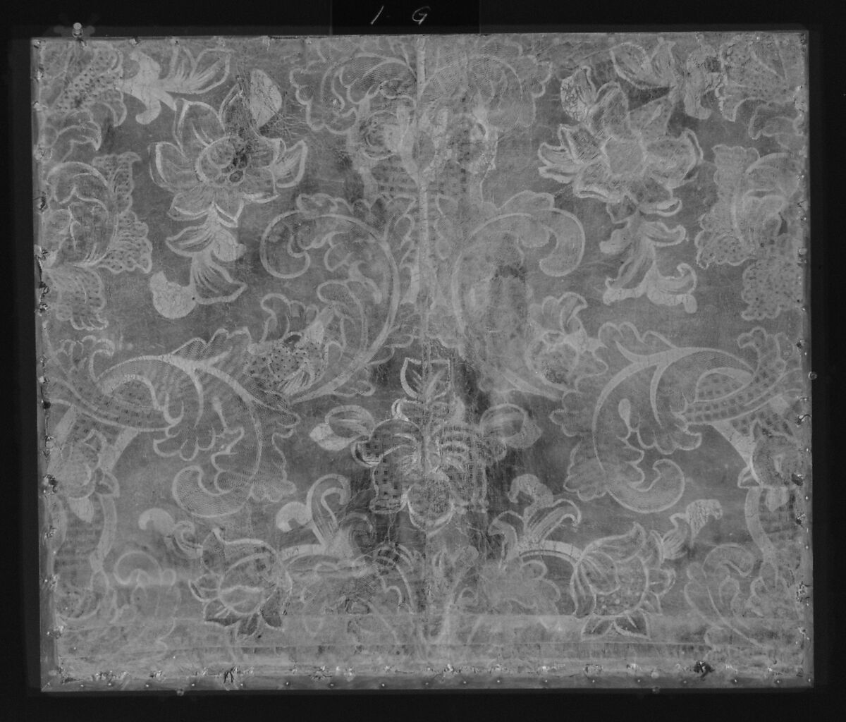 Panels, Leather, mounted on canvas and wooden frames, Italian or Spanish