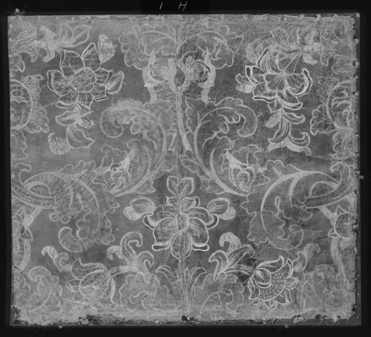 Panels, Leather, mounted on canvas and wooden frames, Italian or Spanish