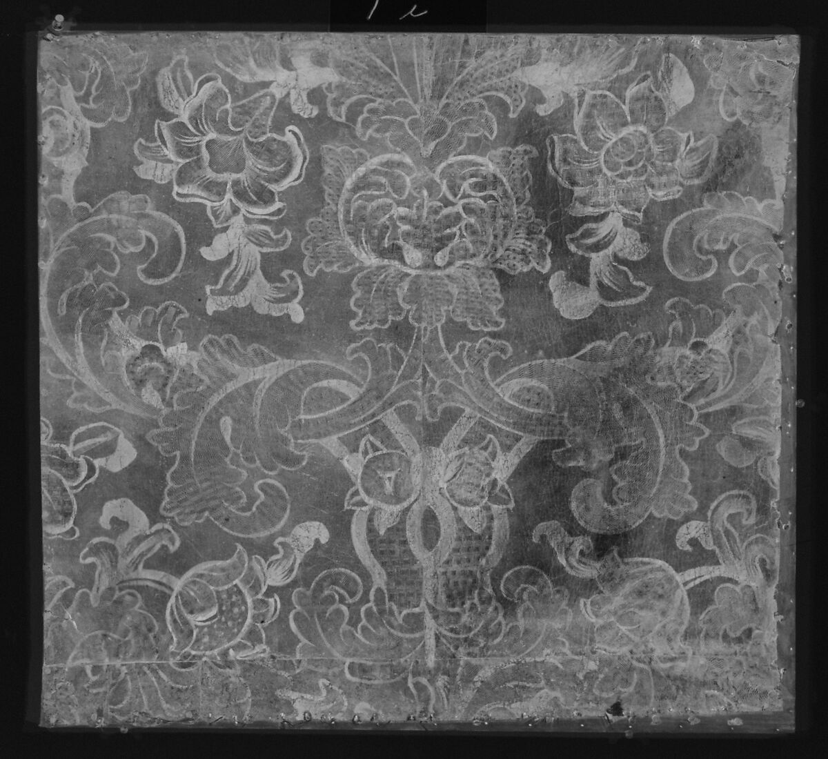 Panels, Leather, mounted on canvas and wooden frames, Italian or Spanish