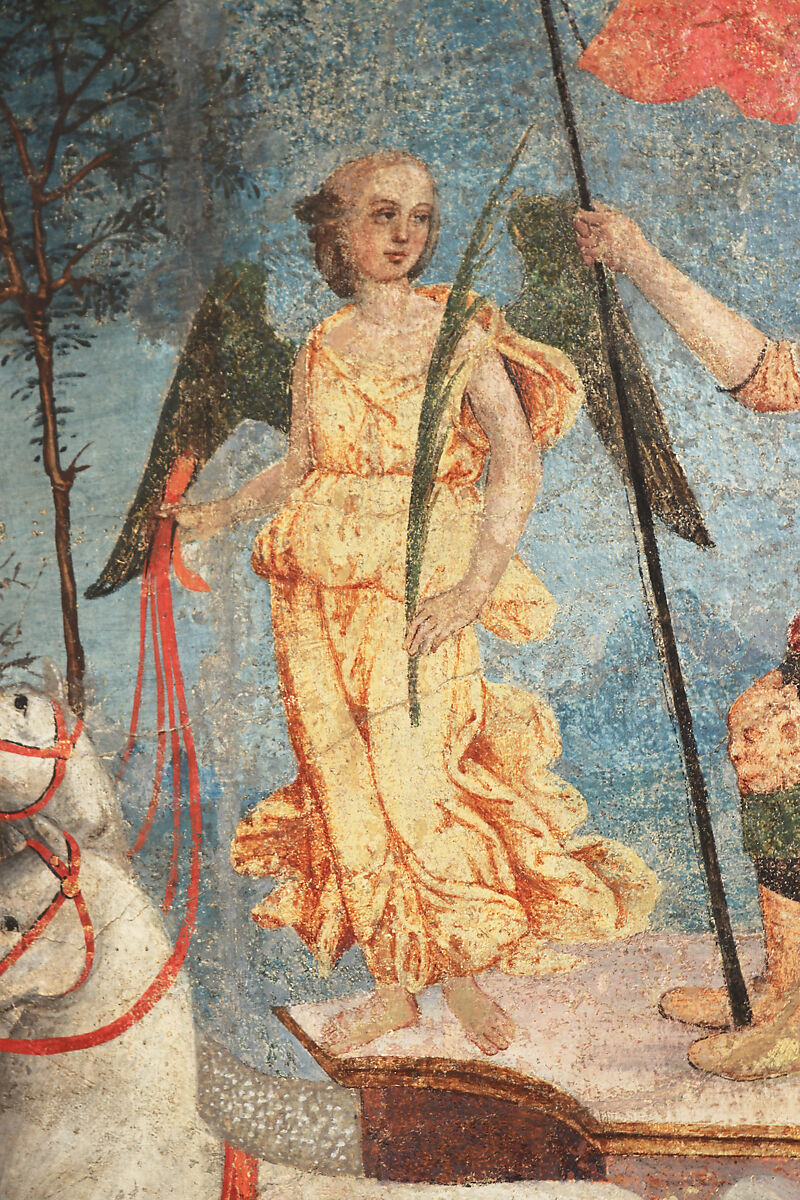 Triumph of Mars, Pinturicchio (Italian, Perugia 1454–1513 Siena), Fresco, transferred to canvas and attached to wood panels, Italian, Umbria