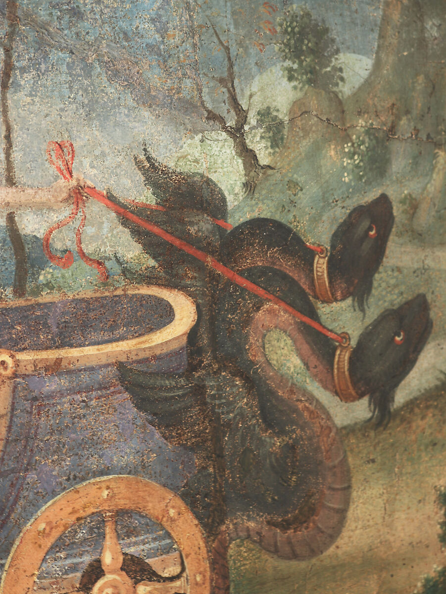 The Chariot of Ceres, Pinturicchio (Italian, Perugia 1454–1513 Siena), Fresco, transferred to canvas and attached to wood panels, Italian, Umbria