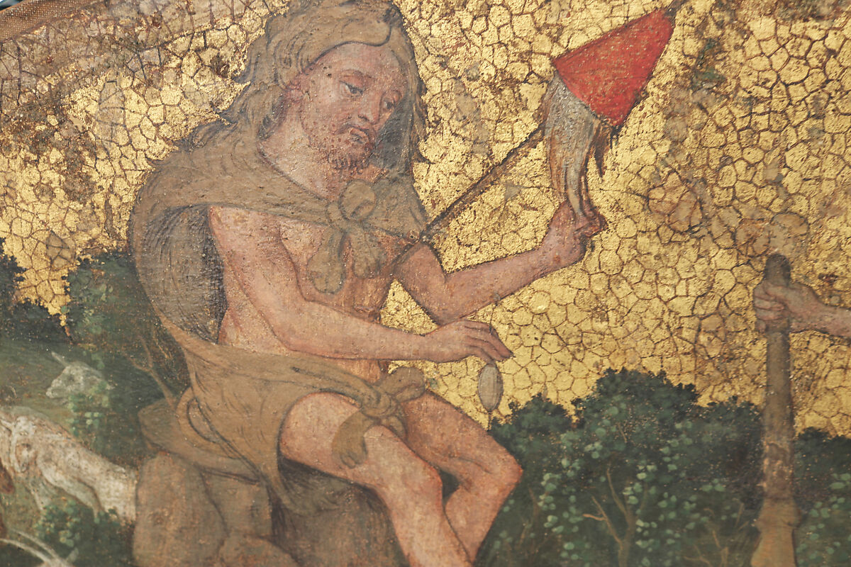 Hercules and Omphale, Pinturicchio (Italian, Perugia 1454–1513 Siena), Fresco, transferred to canvas and attached to wood panels, Italian, Umbria