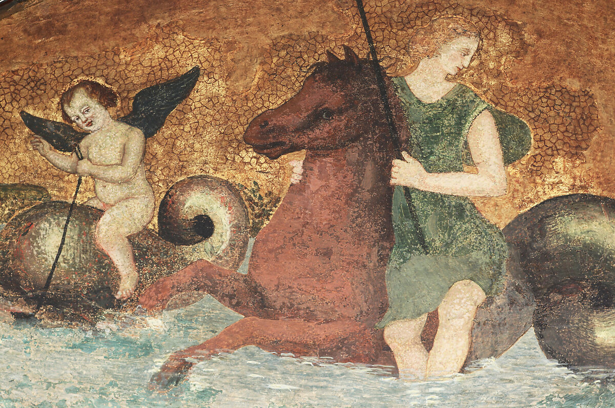 Galatea (?), Pinturicchio (Italian, Perugia 1454–1513 Siena), Fresco, transferred to canvas and attached to wood panels, Italian, Umbria