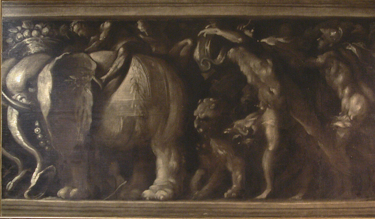 Military Procession, Follower of Polidoro da Caravaggio (Italian, Caravaggio ca. 1499–ca. 1543 Messina), Oil on canvas, Italian, Rome 