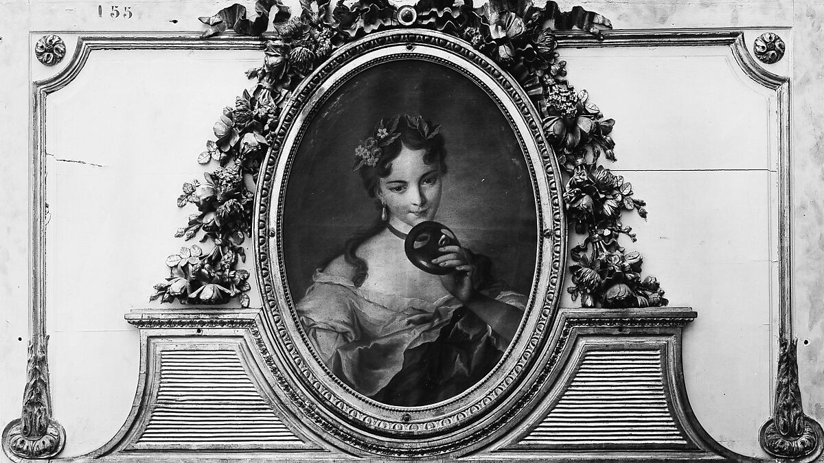 Woman with a mask (one of a set), French Painter  , ca. 1775, Oil on canvas, French