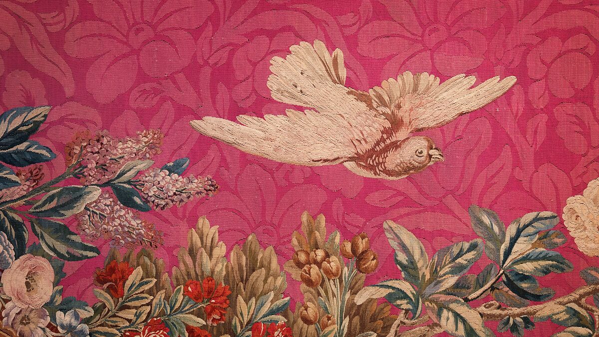 Tapestry Room from Croome Court, Room after a design by Robert Adam (British, Kirkcaldy, Scotland 1728–1792 London), Plaster, pine, mahogany, bronze-gilt, marble, lapis lazuli, steel; wool and silk (22-24 warps per inch, 9-10 per centimeter), British, Worcestershire with French, Paris (Gobelins) tapestry