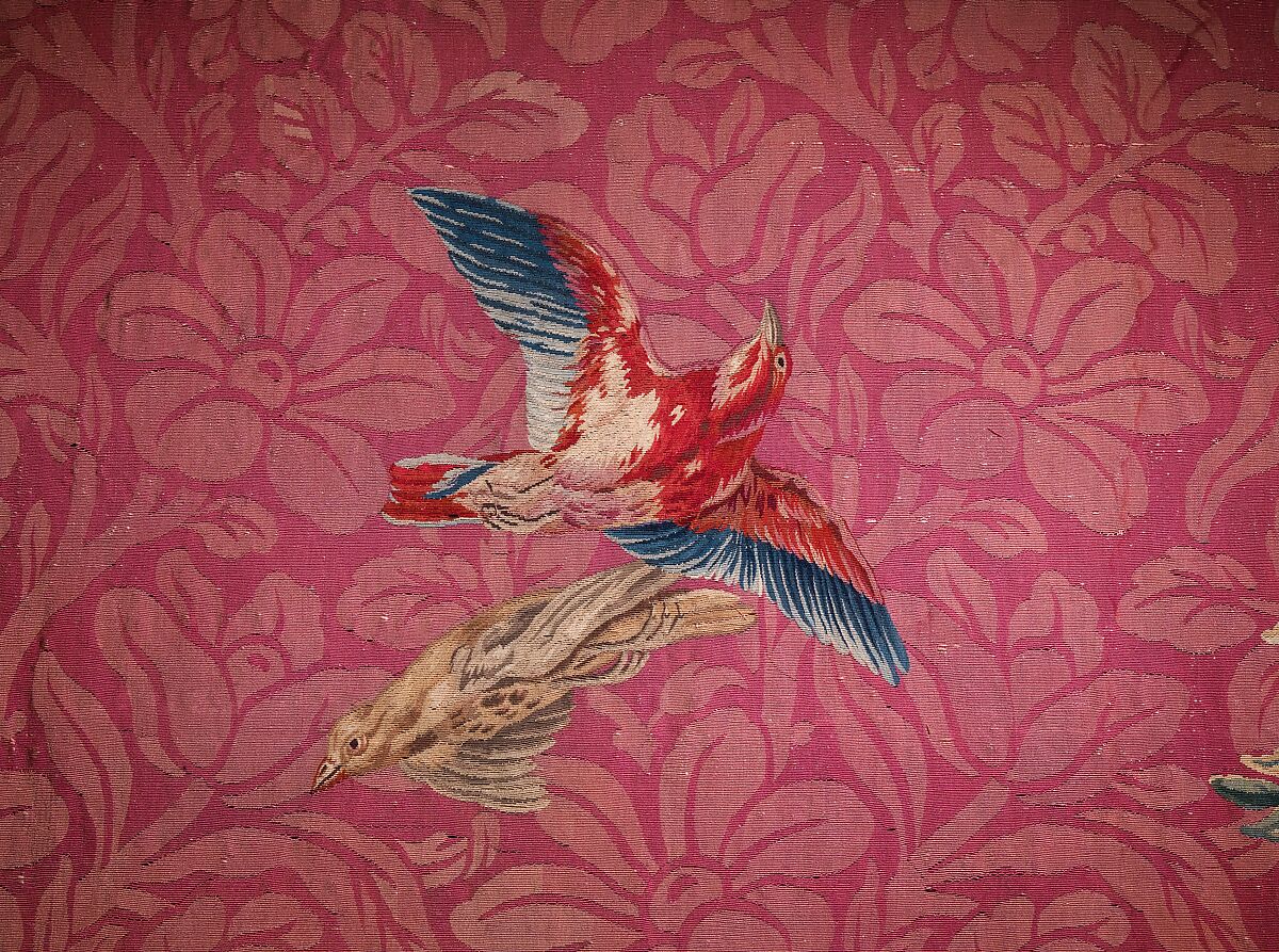 Tapestry Room from Croome Court, Room after a design by Robert Adam (British, Kirkcaldy, Scotland 1728–1792 London), Plaster, pine, mahogany, bronze-gilt, marble, lapis lazuli, steel; wool and silk (22-24 warps per inch, 9-10 per centimeter), British, Worcestershire with French, Paris (Gobelins) tapestry