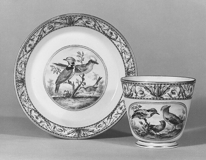 Saucer (part of a service), Meissen Manufactory (German, 1710–present), Hard-paste porcelain, German, Meissen 