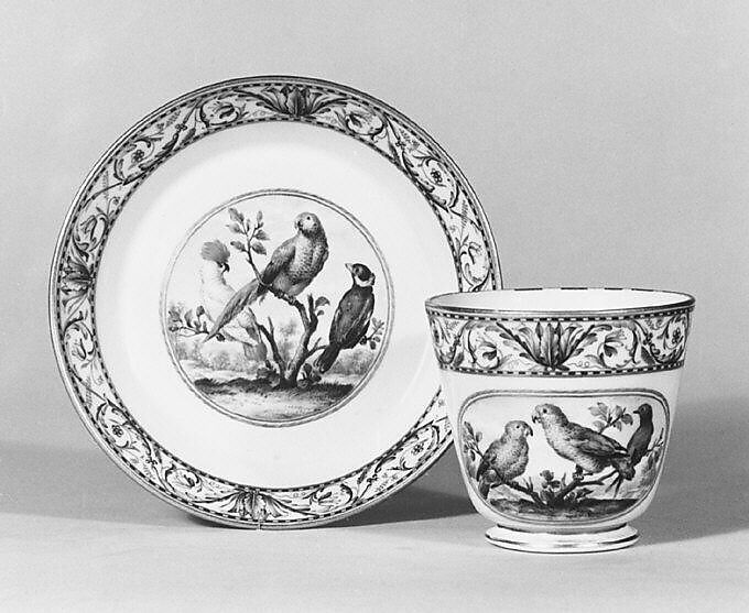Saucer (part of a service), Meissen Manufactory (German, 1710–present), Hard-paste porcelain, German, Meissen 
