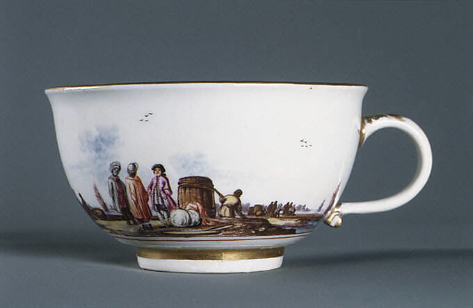 Cup (part of a service), Meissen Manufactory (German, 1710–present), Hard-paste porcelain, German, Meissen 