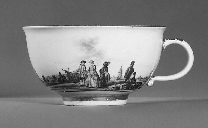 Cup (part of a service), Meissen Manufactory (German, 1710–present), Hard-paste porcelain, German, Meissen 