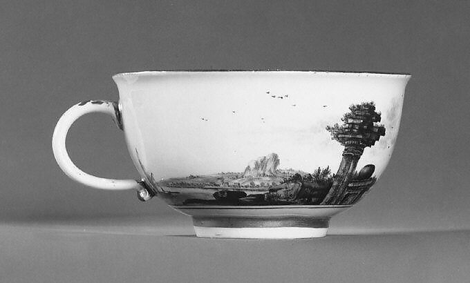 Cup (part of a service), Meissen Manufactory (German, 1710–present), Hard-paste porcelain, German, Meissen