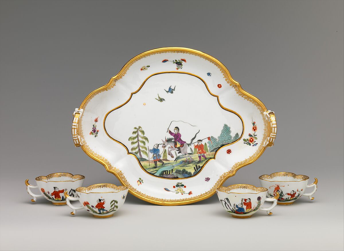 Cup (part of a set), Meissen Manufactory (German, 1710–present), Hard-paste porcelain, German, Meissen 