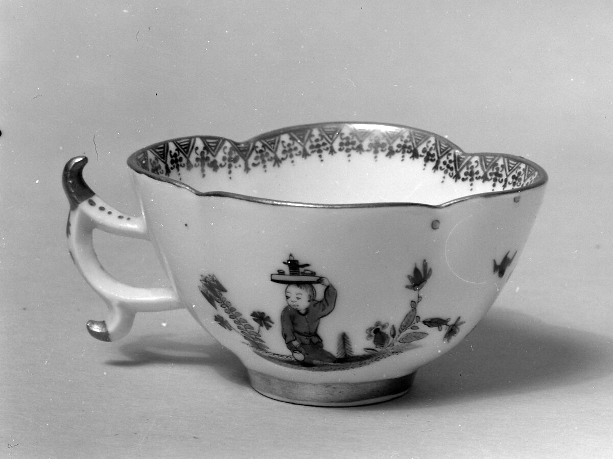 Cup (part of a set), Meissen Manufactory (German, 1710–present), Hard-paste porcelain, German, Meissen