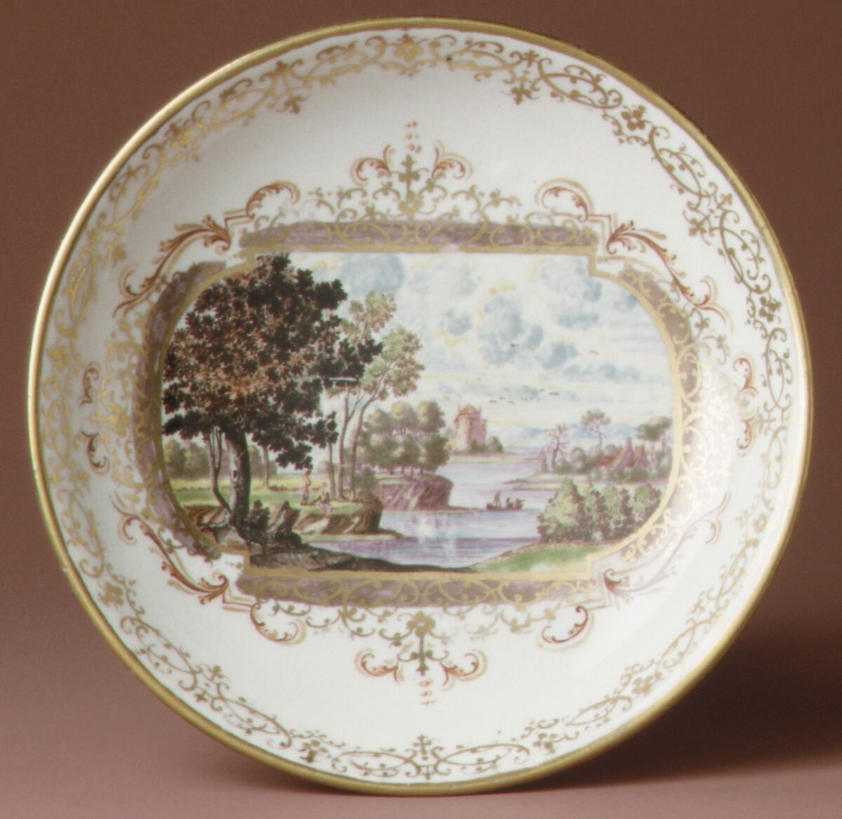 Saucer (part of a set), Meissen Manufactory (German, 1710–present), Hard-paste porcelain, German, Meissen 
