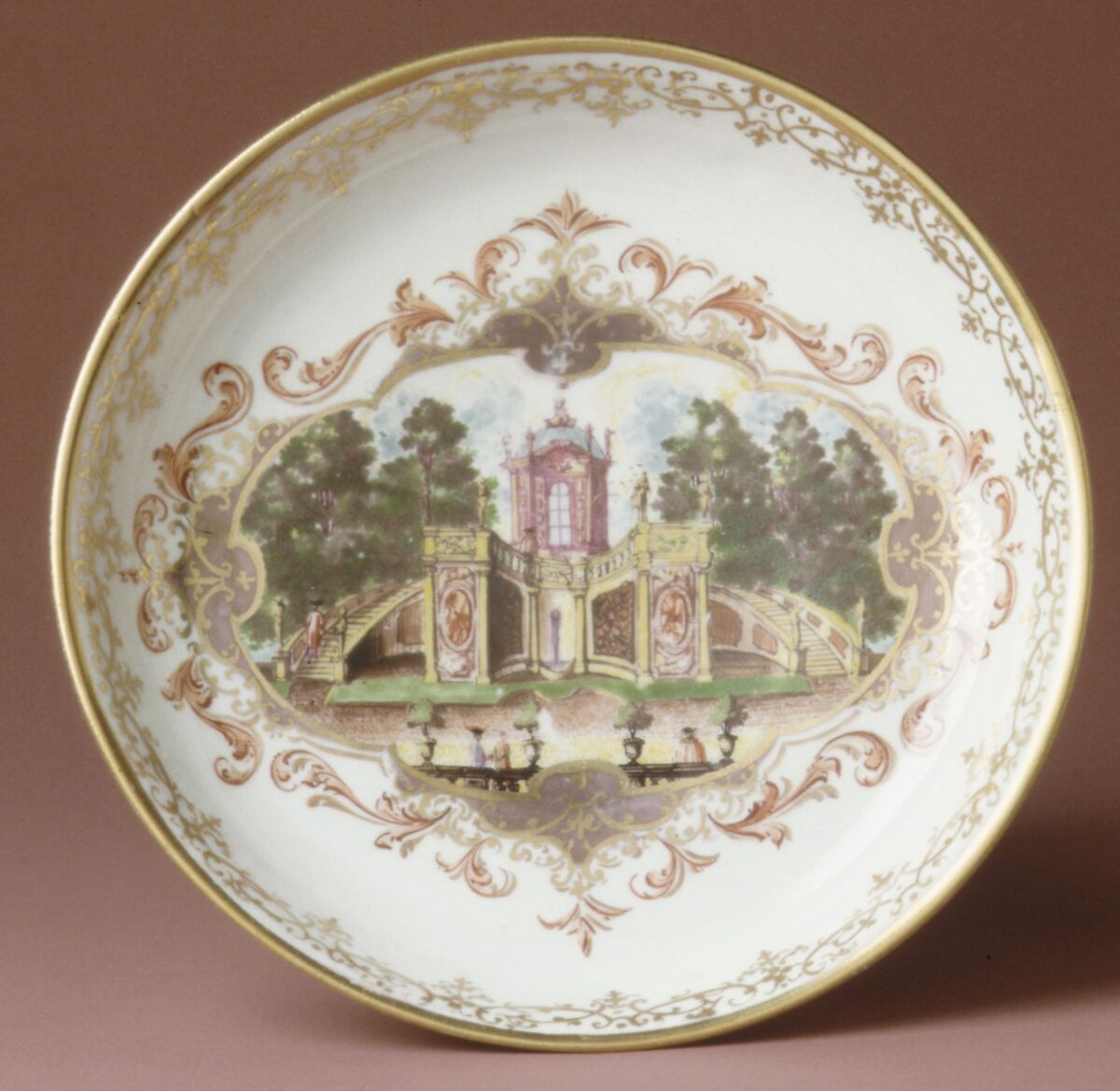 Saucer (part of a set), Meissen Manufactory (German, 1710–present), Hard-paste porcelain, German, Meissen 