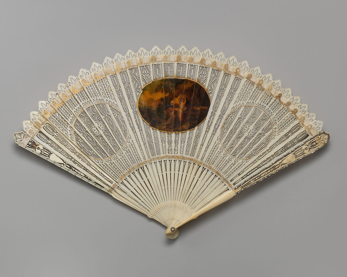 Fan, Ivory, British 
